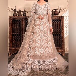 Pakistani Designer María B. Embroidered formal outfit
